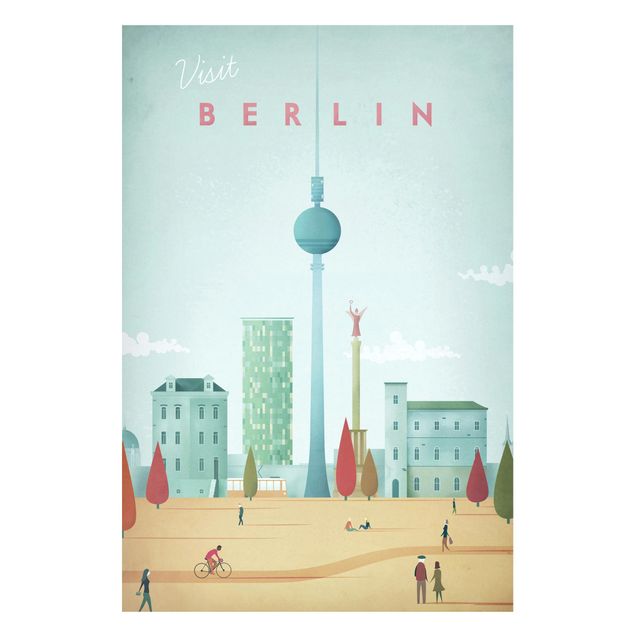 Wanddeko Küche Reiseposter - Berlin