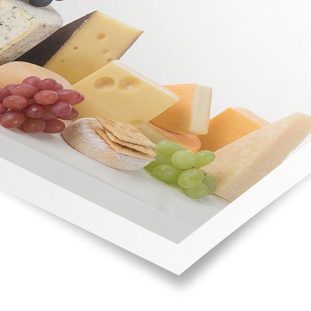 Poster kaufen Käse-Variationen