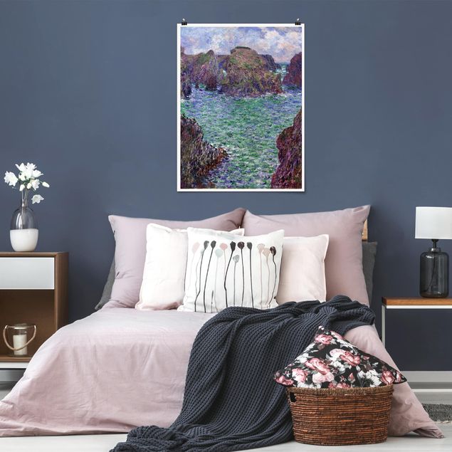 Bilder Impressionismus Claude Monet - Port Goulphar