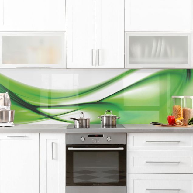 Spritzschutz Küche Glas Green Touch