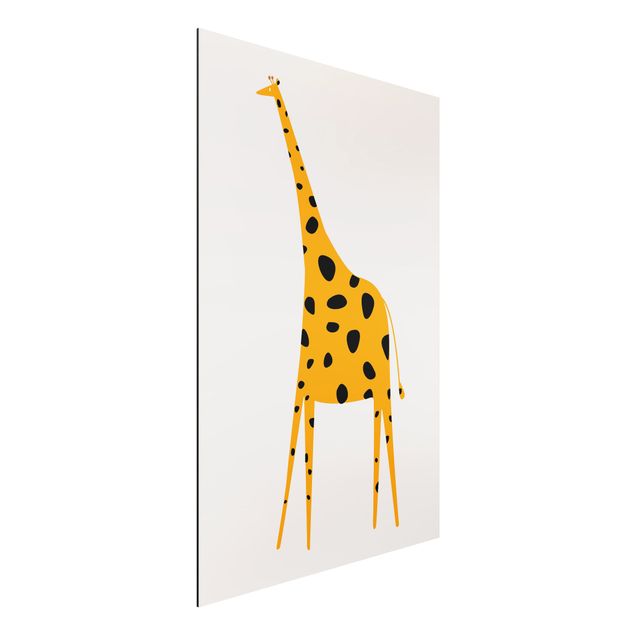 Kinderzimmer Deko Gelbe Giraffe