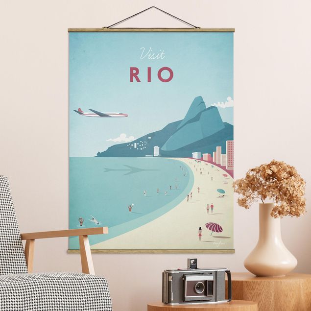 Küche Dekoration Reiseposter - Rio de Janeiro
