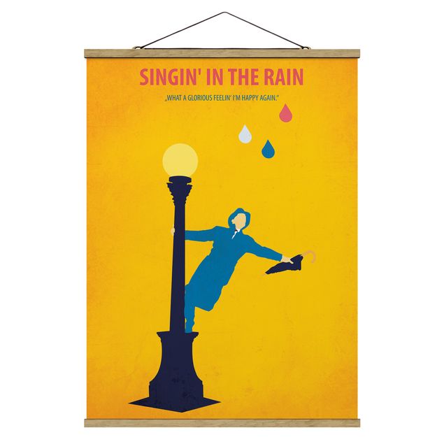 Wandbilder Sport Filmposter Singing in the rain
