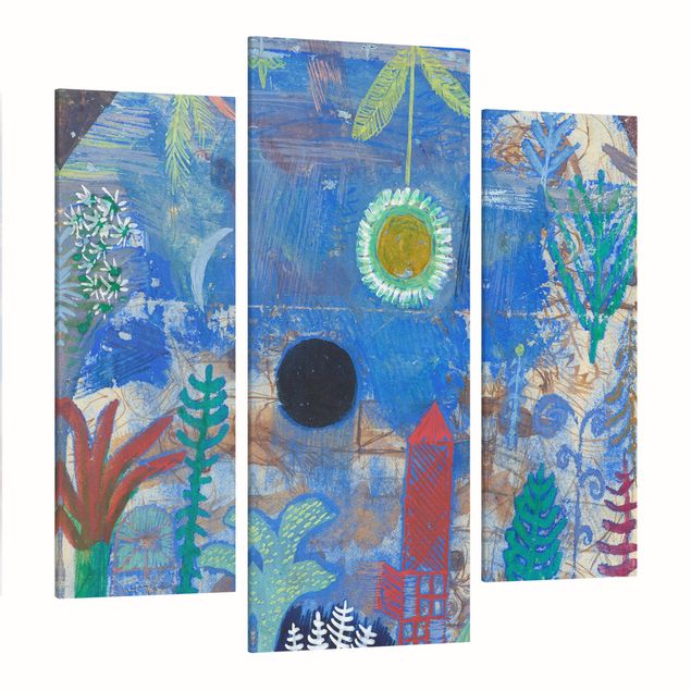 Wandbilder Kunstdrucke Paul Klee - Versunkene Landschaft