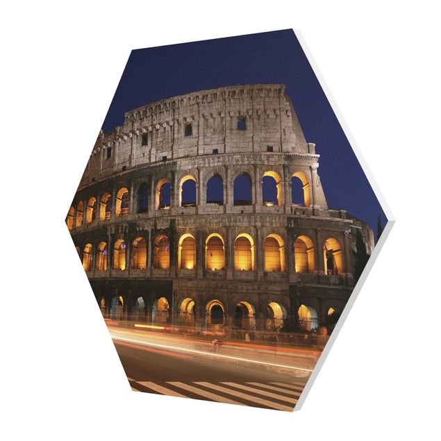 Bilder Colosseum in Rom bei Nacht