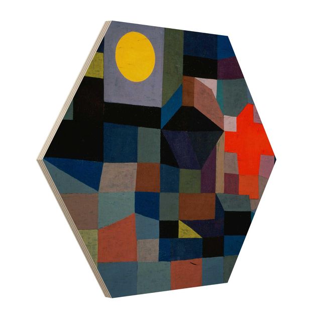 Bilder Paul Klee - Feuer bei Vollmond