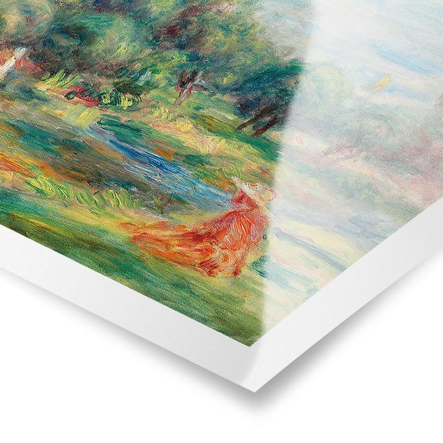 Kunstdrucke Poster Auguste Renoir - Landschaft bei Cagnes