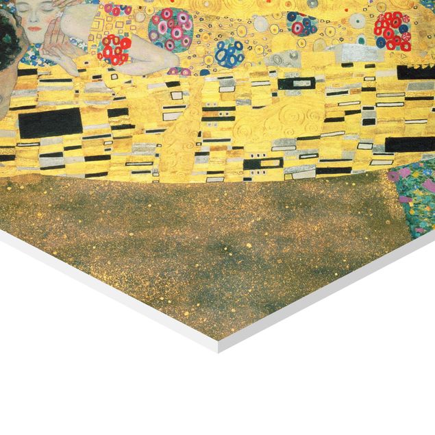 Bilder auf Hartschaumplatte Gustav Klimt - Kuss und Hoffnung