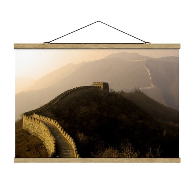 Wandbilder Architektur & Skyline Sonnenaufgang über der chinesischen Mauer