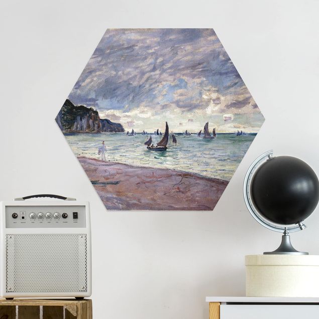 Bilder Impressionismus Claude Monet - Küste von Pourville