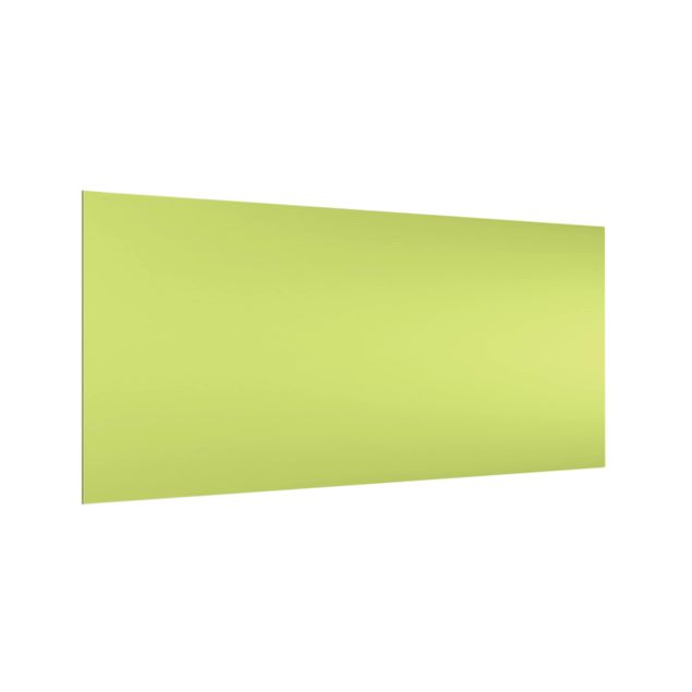 Spritzschutz Glas - Frühlingsgrün - Querformat - 2:1