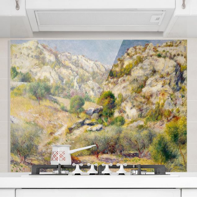 Küche Dekoration Auguste Renoir - Felsen bei Estaque