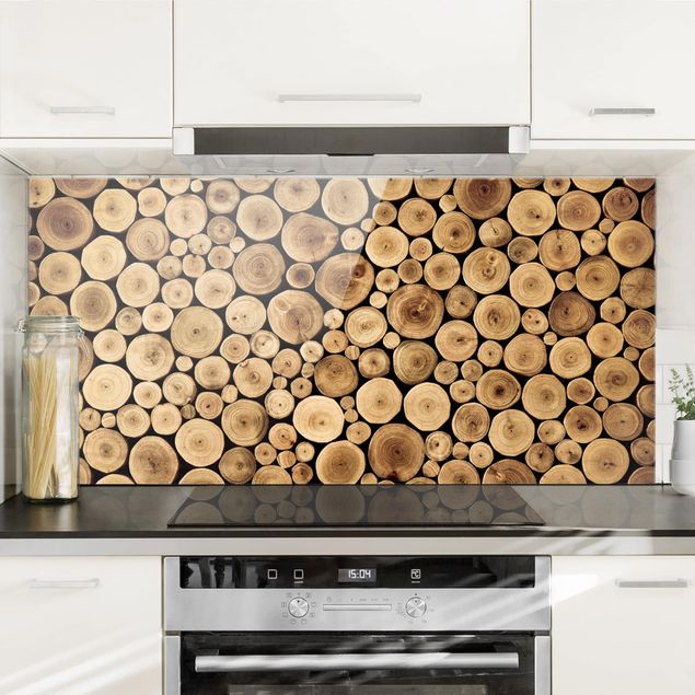 Küche Dekoration Homey Firewood