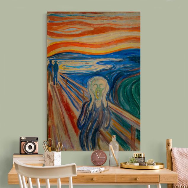 Kunststil Post Impressionismus Edvard Munch - Der Schrei