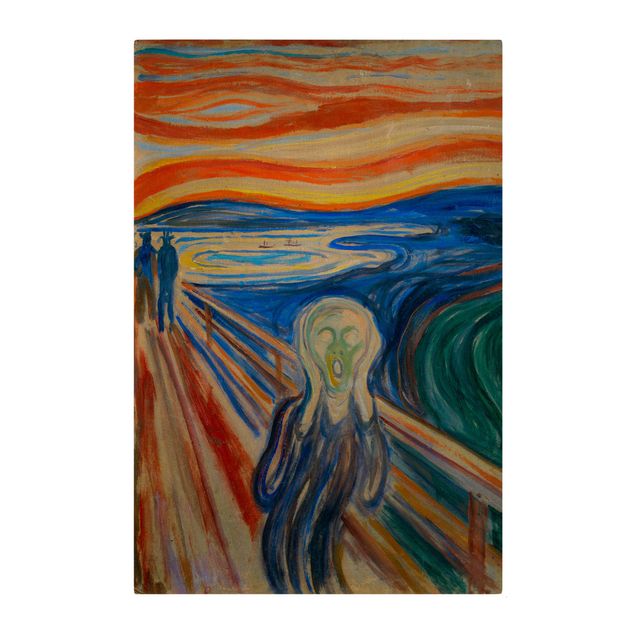 Wandbilder Kunstdrucke Edvard Munch - Der Schrei