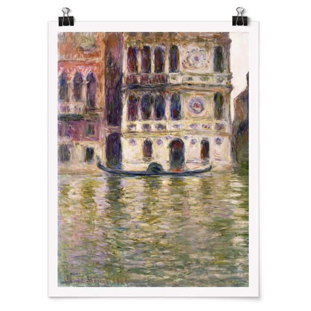 Kunstdrucke Poster Claude Monet - Palazzo Dario