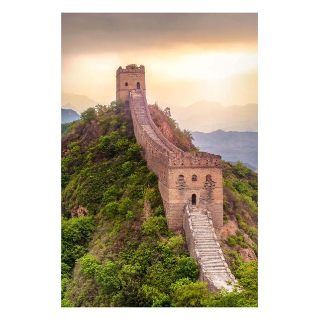Magnettafel - Die unendliche Mauer von China - Hochformat 2:3