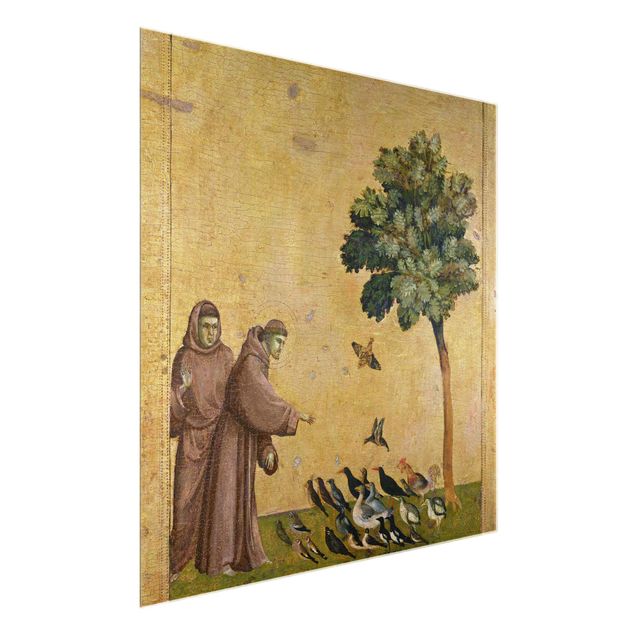 Wandbilder Kunstdrucke Giotto di Bondone - Der Heilige Franziskus