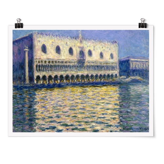 Kunstdrucke Poster Claude Monet - Dogenpalast
