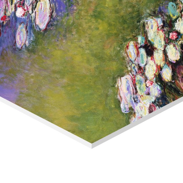 Foto auf Hartschaumplatte Claude Monet - Seerosen