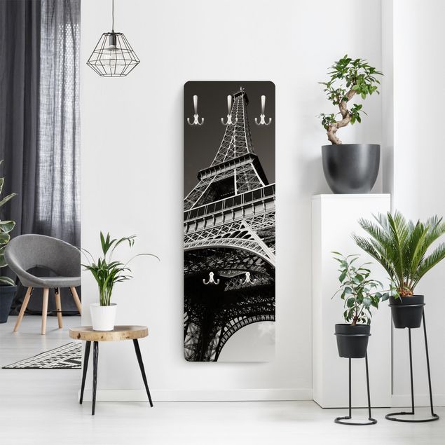 Garderobe mit Motiv Eiffelturm