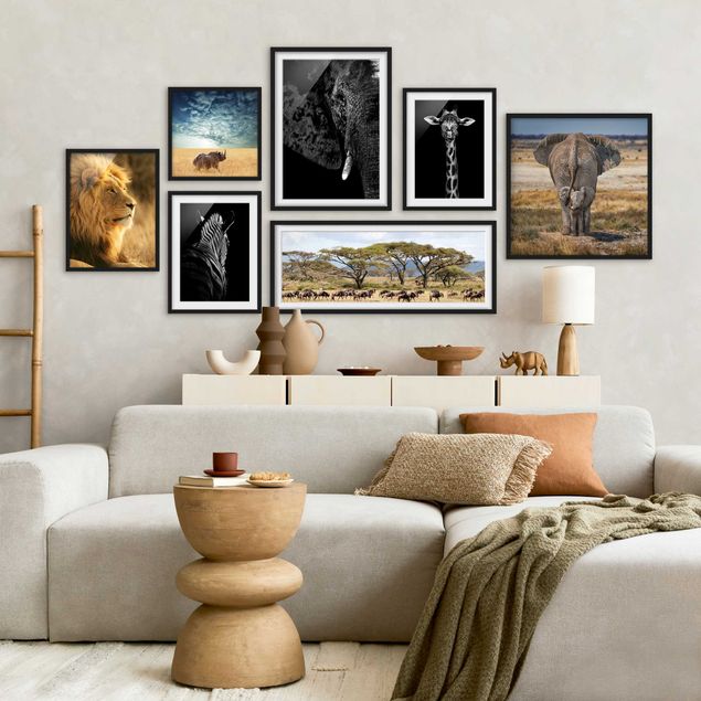 Wandbilder Elefanten Eine Safari in Afrika