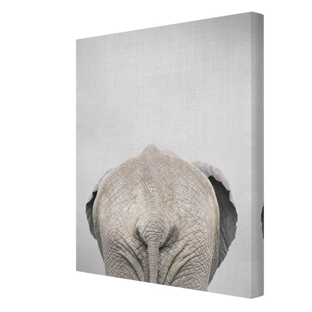 Wandbilder Modern Elefant von hinten