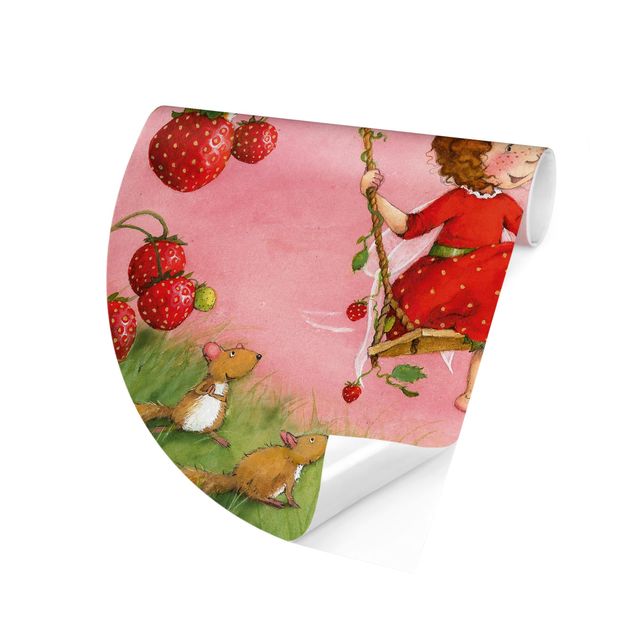 Tapeten Modern Erdbeerinchen Erdbeerfee - Baumschaukel