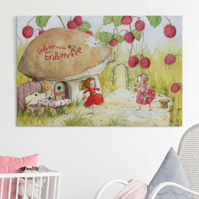 Küche Dekoration Erdbeerinchen Erdbeerfee - Unter dem Himbeerstrauch