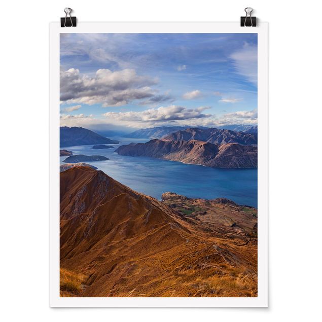 Poster Naturbilder Roys Peak in Neuseeland