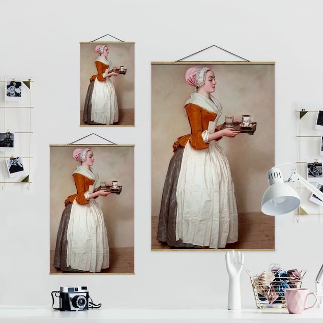Wandbilder Jean Etienne Liotard - Das Schokoladenmädchen