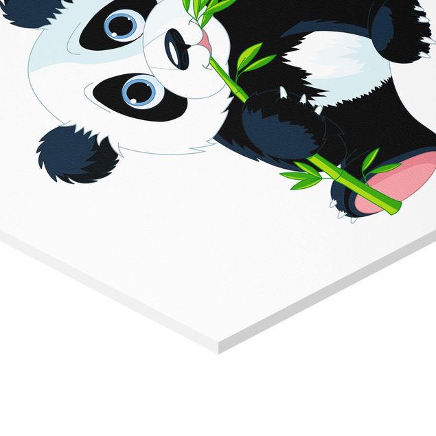 Hexagon Bild Forex - Naschender Panda