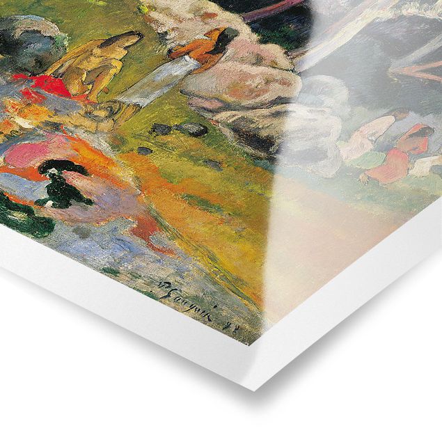 Poster Naturbilder Paul Gauguin - Flussufer