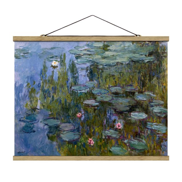 Wandbilder Landschaften Claude Monet - Seerosen (Nympheas)