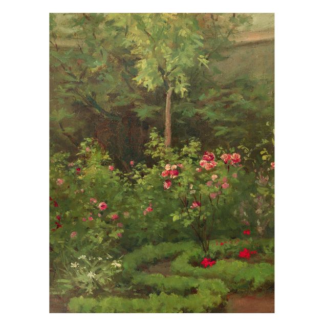 Romantik Bilder Camille Pissarro - Ein Rosengarten
