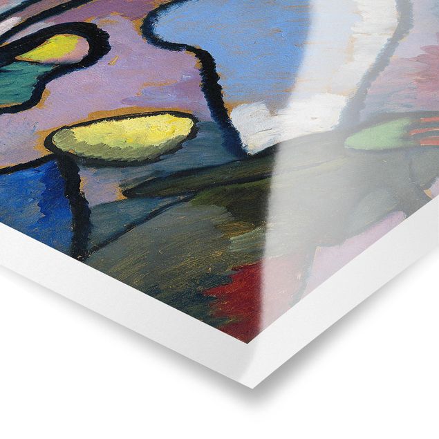 Wandbilder Kunstdrucke Wassily Kandinsky - Improvisation