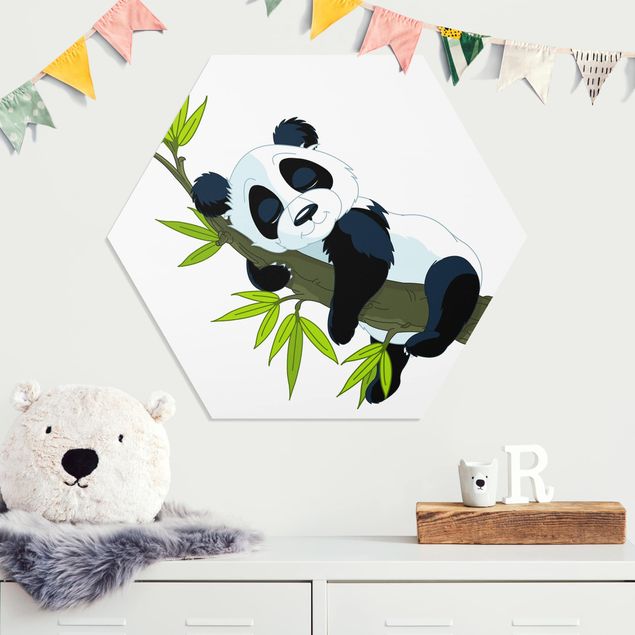 Kinderzimmer Deko Schlafender Panda