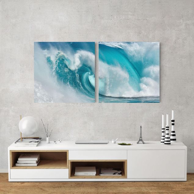 Wandbilder Landschaften Tosende Wellen