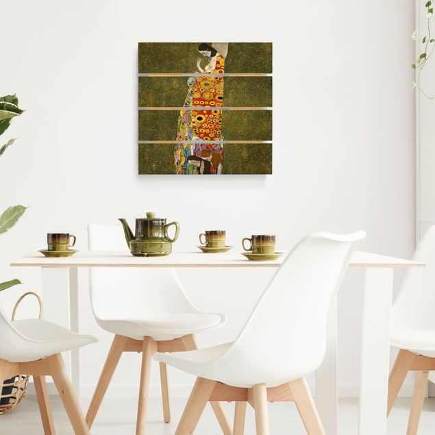 Wanddeko Küche Gustav Klimt - Die Hoffnung II