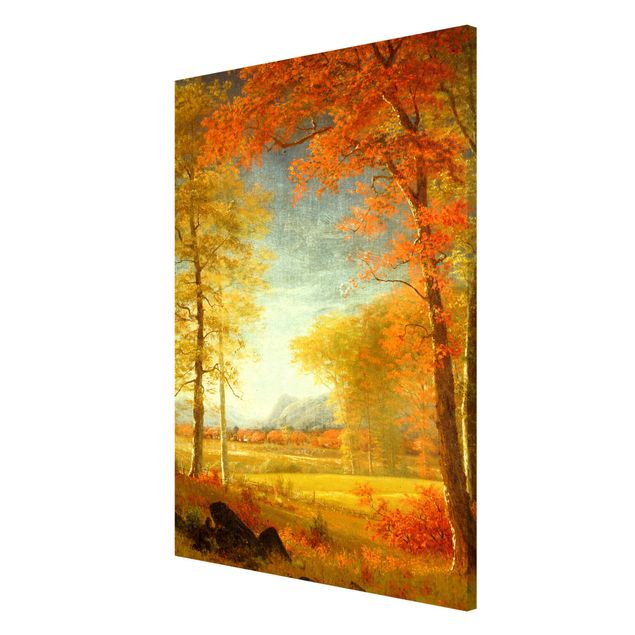 Kunststil Romantik Albert Bierstadt - Herbst in Oneida County, New York
