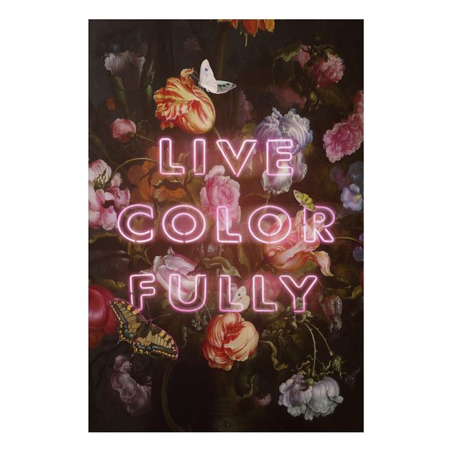 Wandbilder Floral Live Color Fully