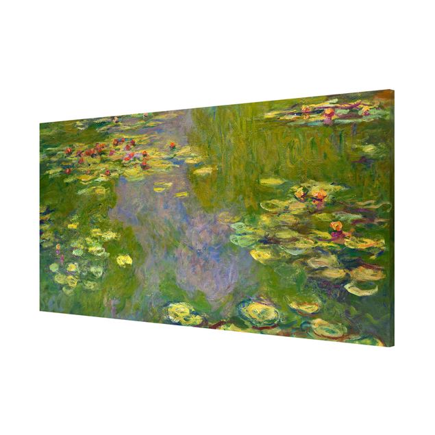 Kunststile Claude Monet - Grüne Seerosen