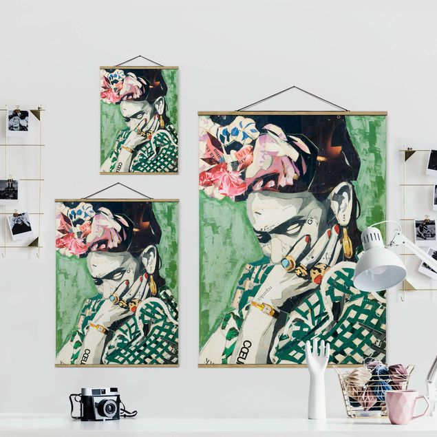 Frida Kahlo Wandbild Frida Kahlo - Collage No.3