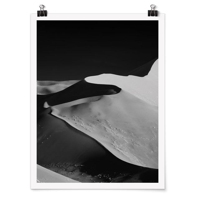 Poster abstrakt Wüste - Abstrakte Dünen
