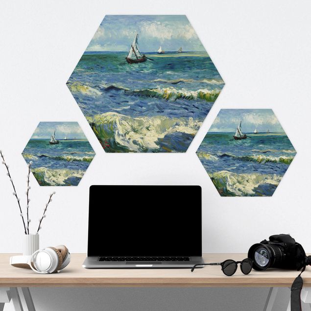 Wandbilder Kunstdrucke Vincent van Gogh - Seelandschaft