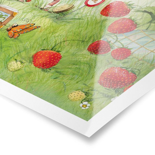 Poster kaufen Erdbeerinchen Erdbeerfee - Bei Wurm Zuhause