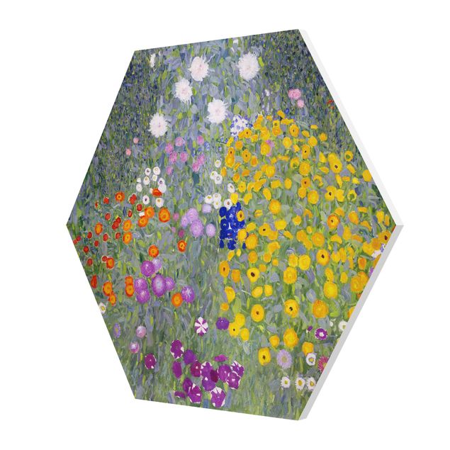 Wandbilder Kunstdrucke Gustav Klimt - Bauerngarten