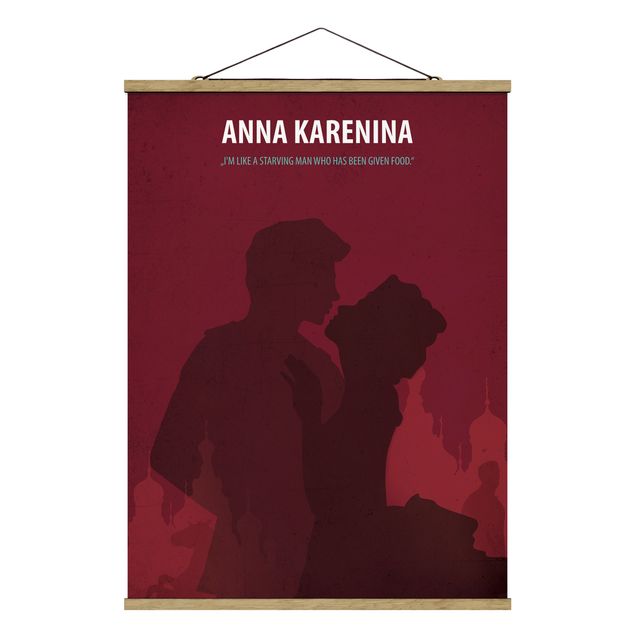 Wandbilder Abstrakt Filmposter Anna Karenina