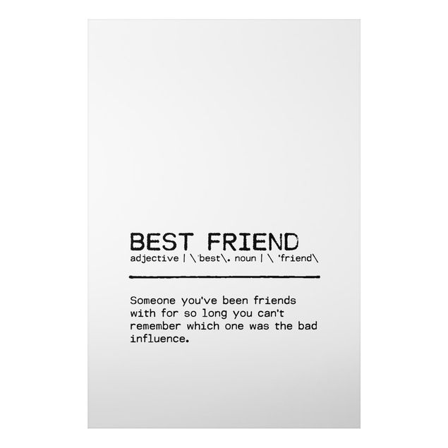Wandbilder Sprüche Definition Best Friend