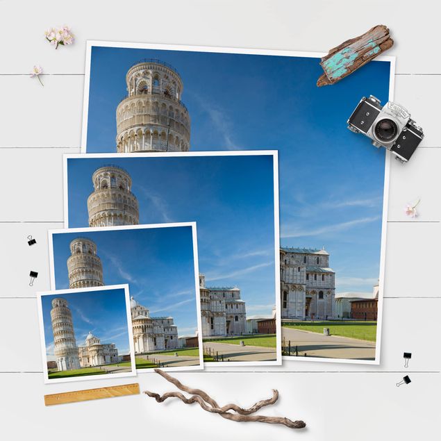 Poster kaufen Der schiefe Turm von Pisa